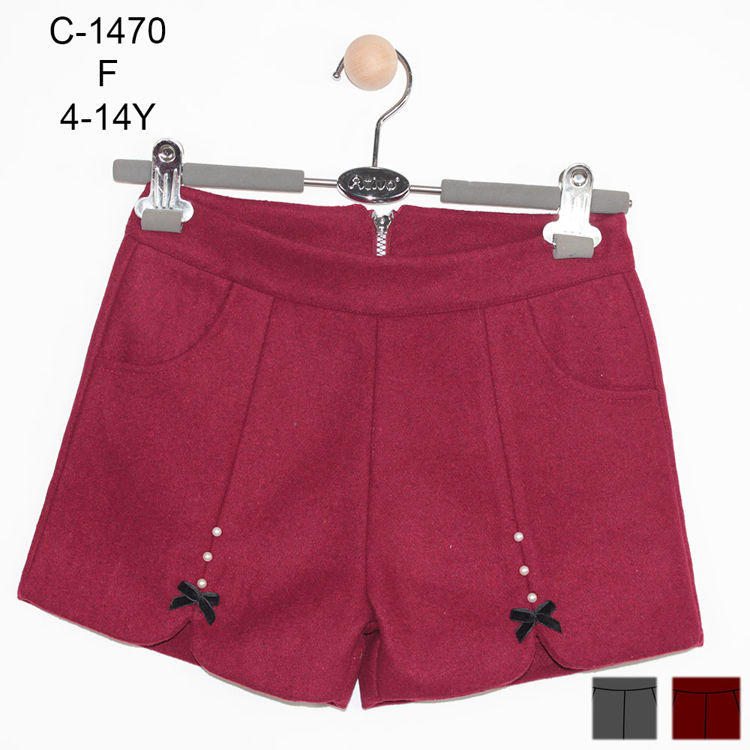 Picture of C1470- GIRLS WINTER SMART SHORTS (4-16 YEARS)